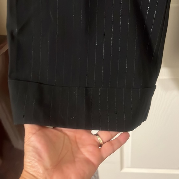 Black pin stripped pants - Picture 3 of 7